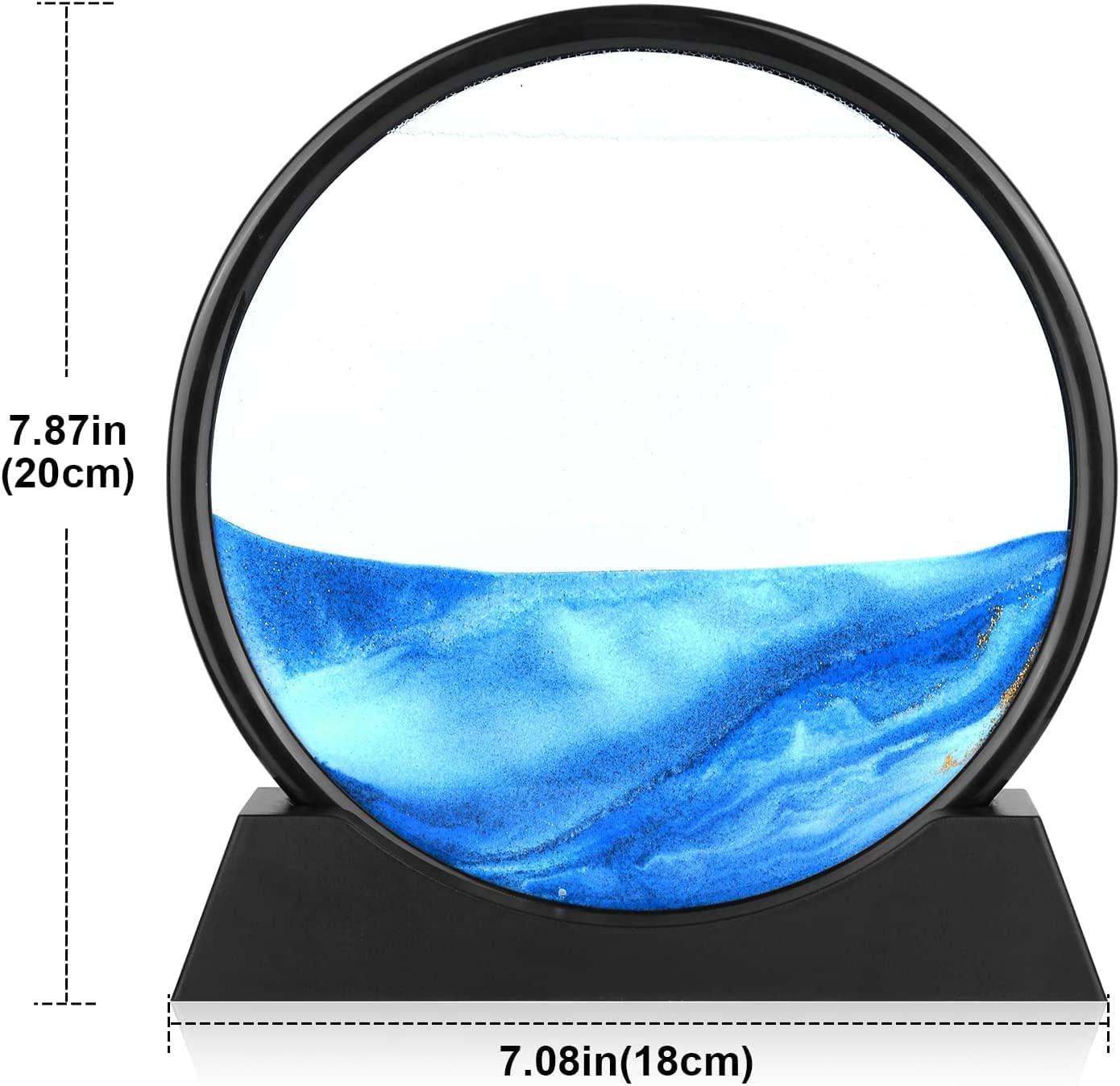 3D Dynamic Sand Art Liquid Motion