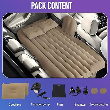 Car Inflatable Bed with Pump