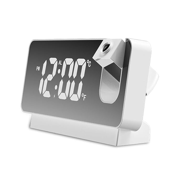 Projection digital alarm clock