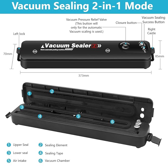 Vaccum sealer machine