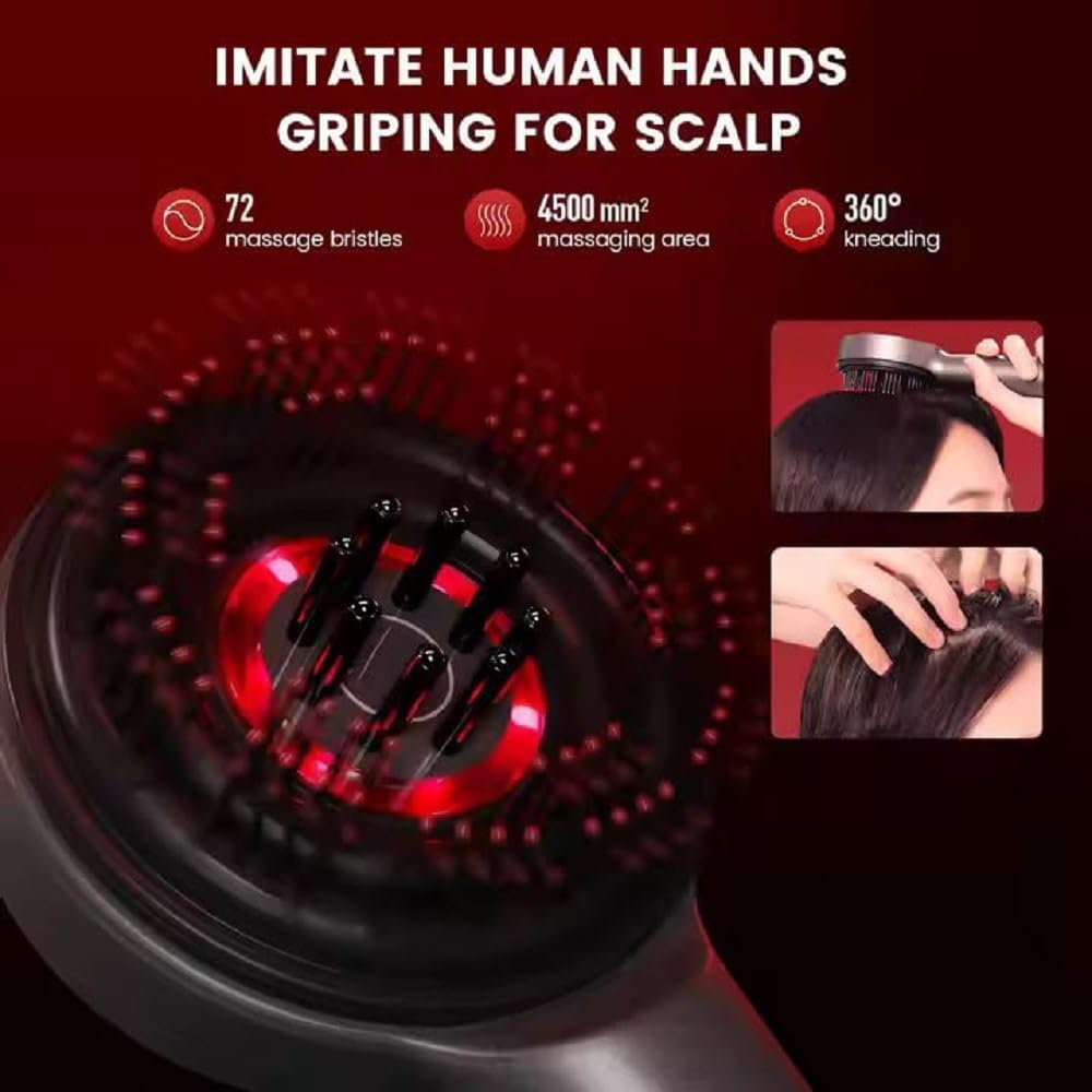 Head Scalp Electric Massager Comb Scalp