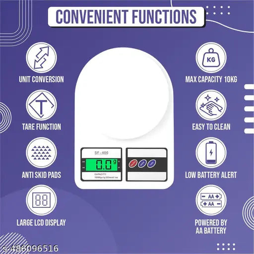 Digital kitchen weight scale