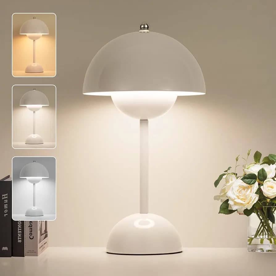 Mushroom table lamp