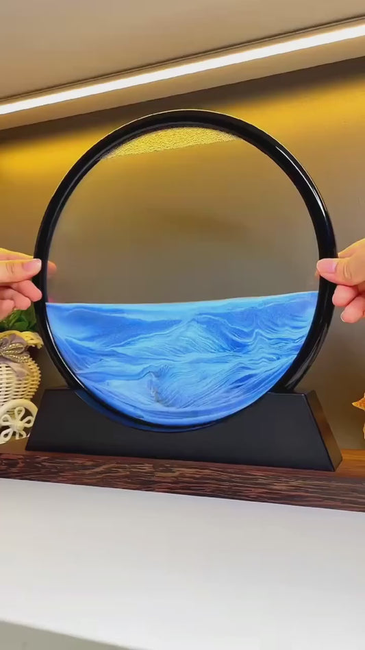 3D Dynamic Sand Art Liquid Motion